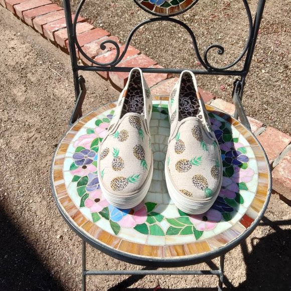 Keds Shoes - KEDS Pineapple Sneakers Beige US 7 Womens NOS no box WF54943M Cruise Wear